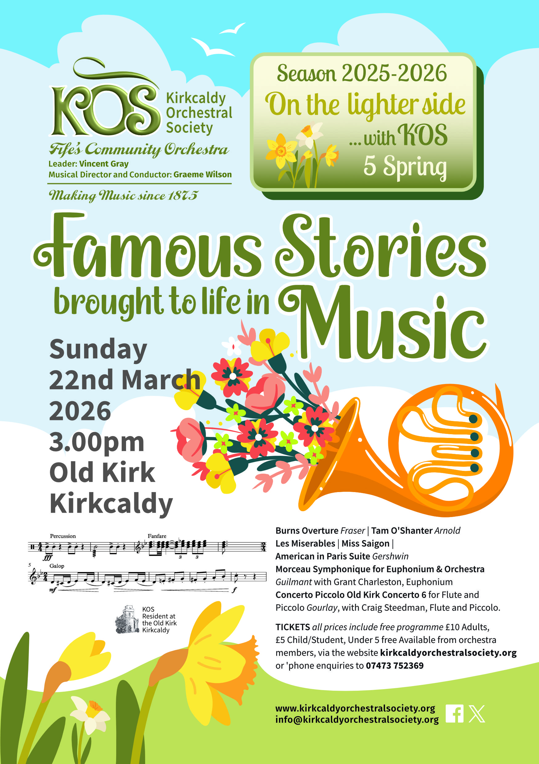 Famous stories brought to life in music Famous stories brought to life in music
