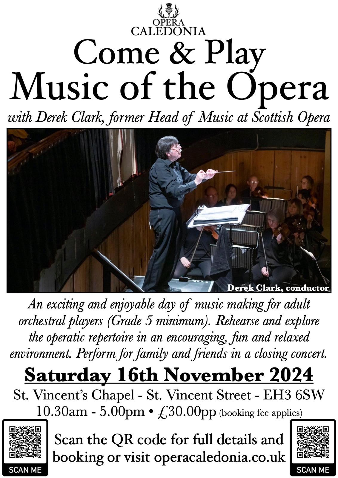 Opera Caledonia - Come and Play Music of the Opera